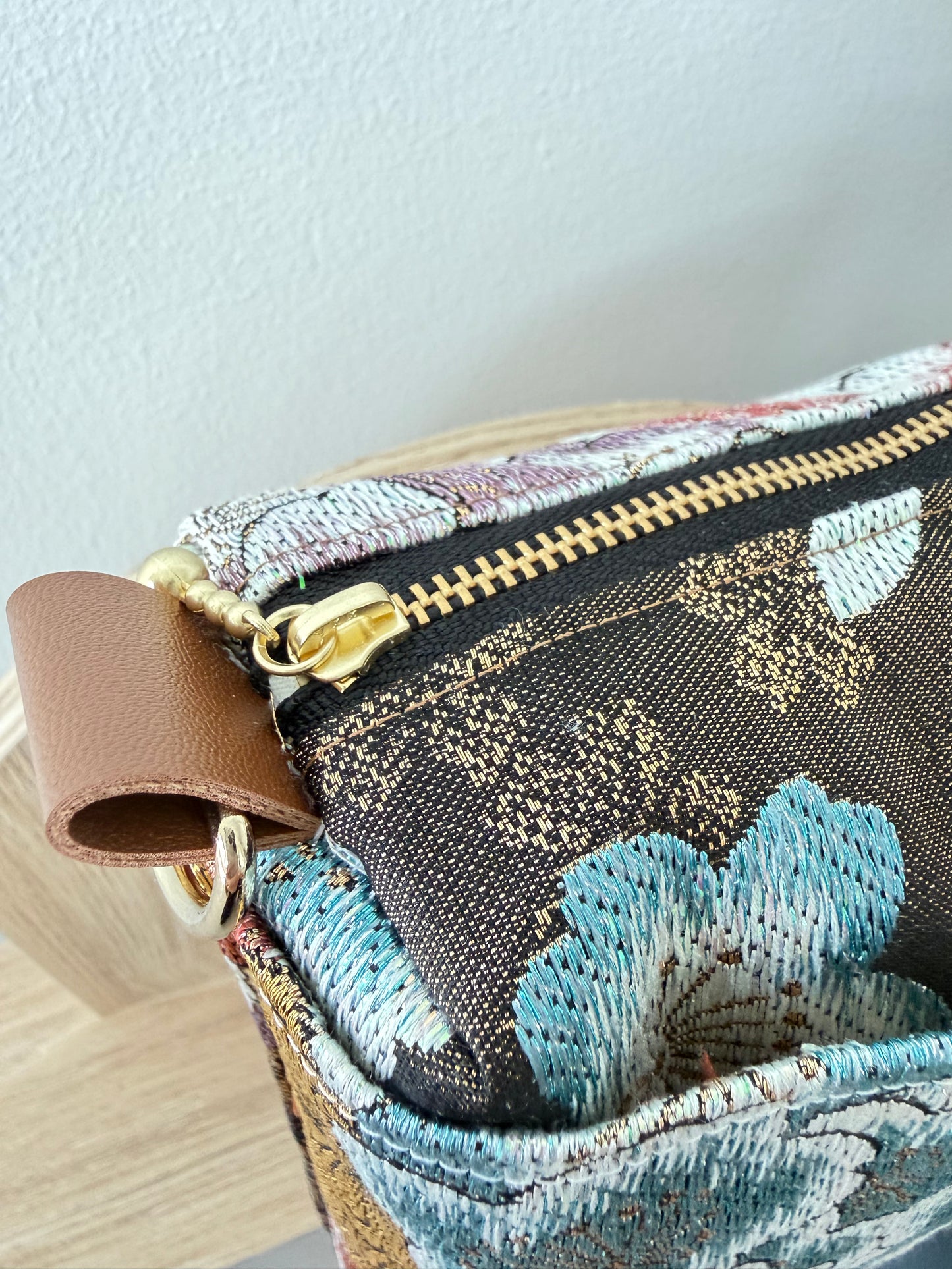 Obi shoulder bag (Kinono Upcycle ) 8