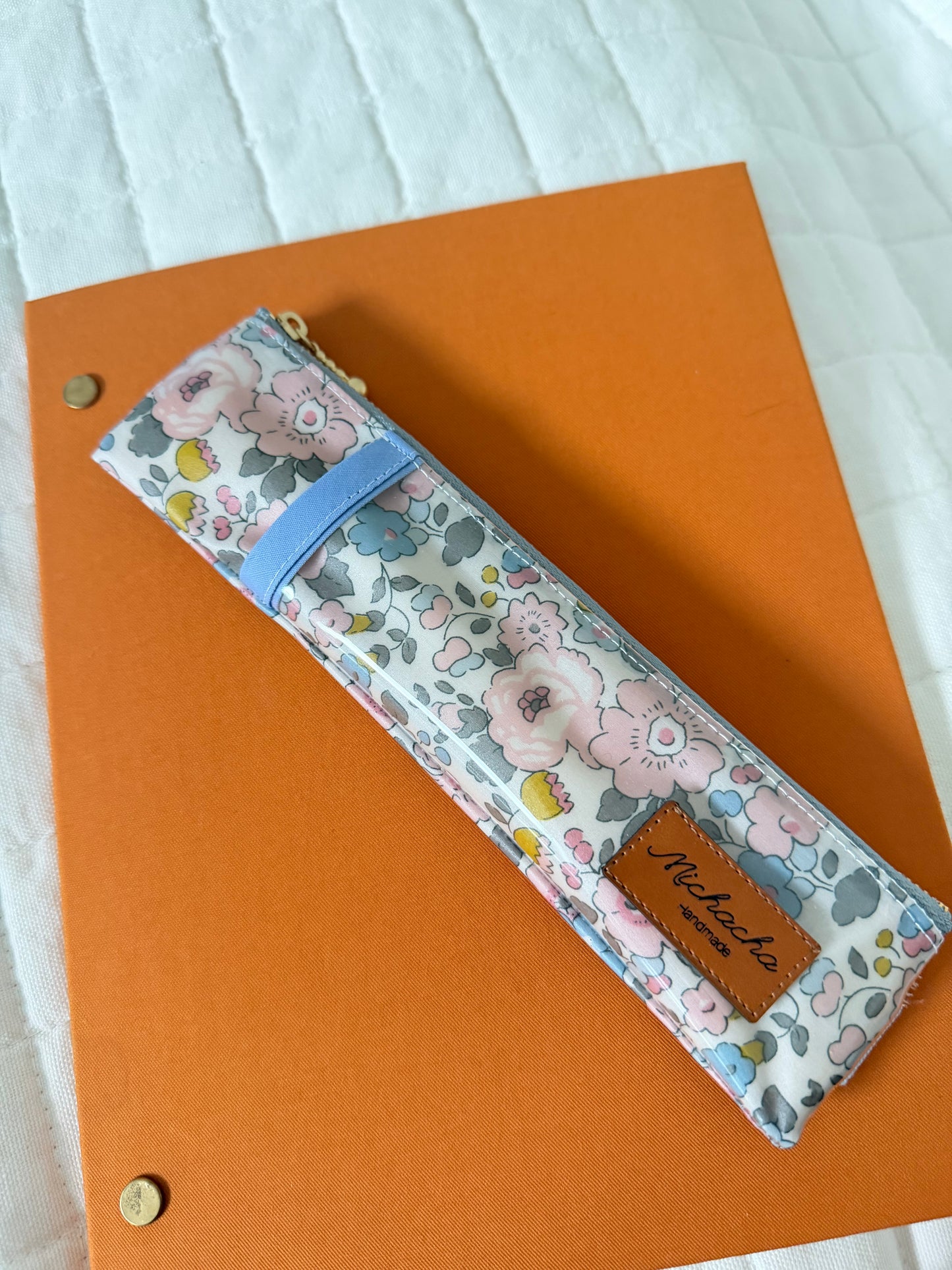 Pencil case with band