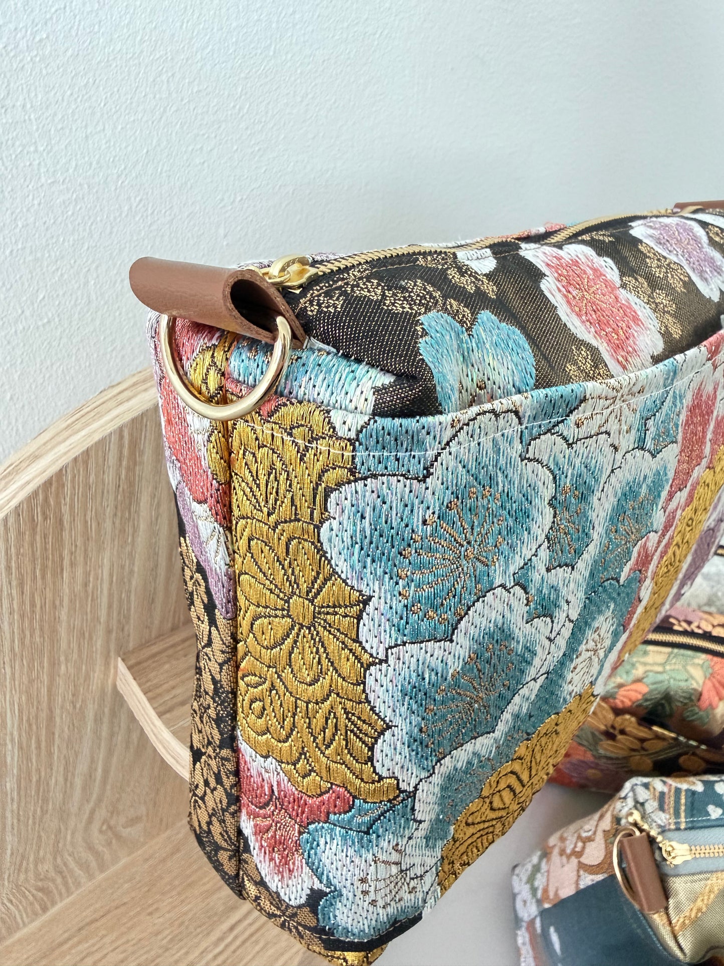 Obi shoulder bag (Kinono Upcycle ) 8