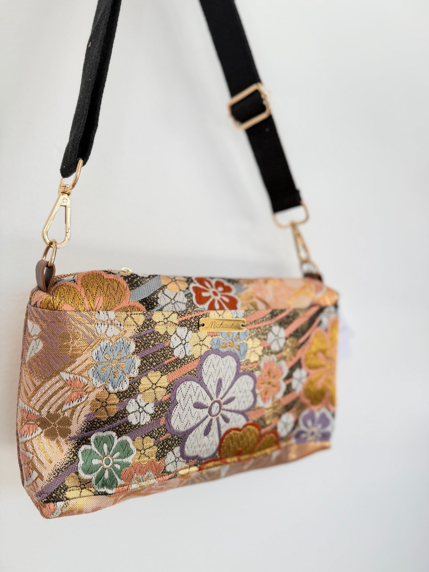 Obi shoulder bag (Kinono Upcycle ) 15