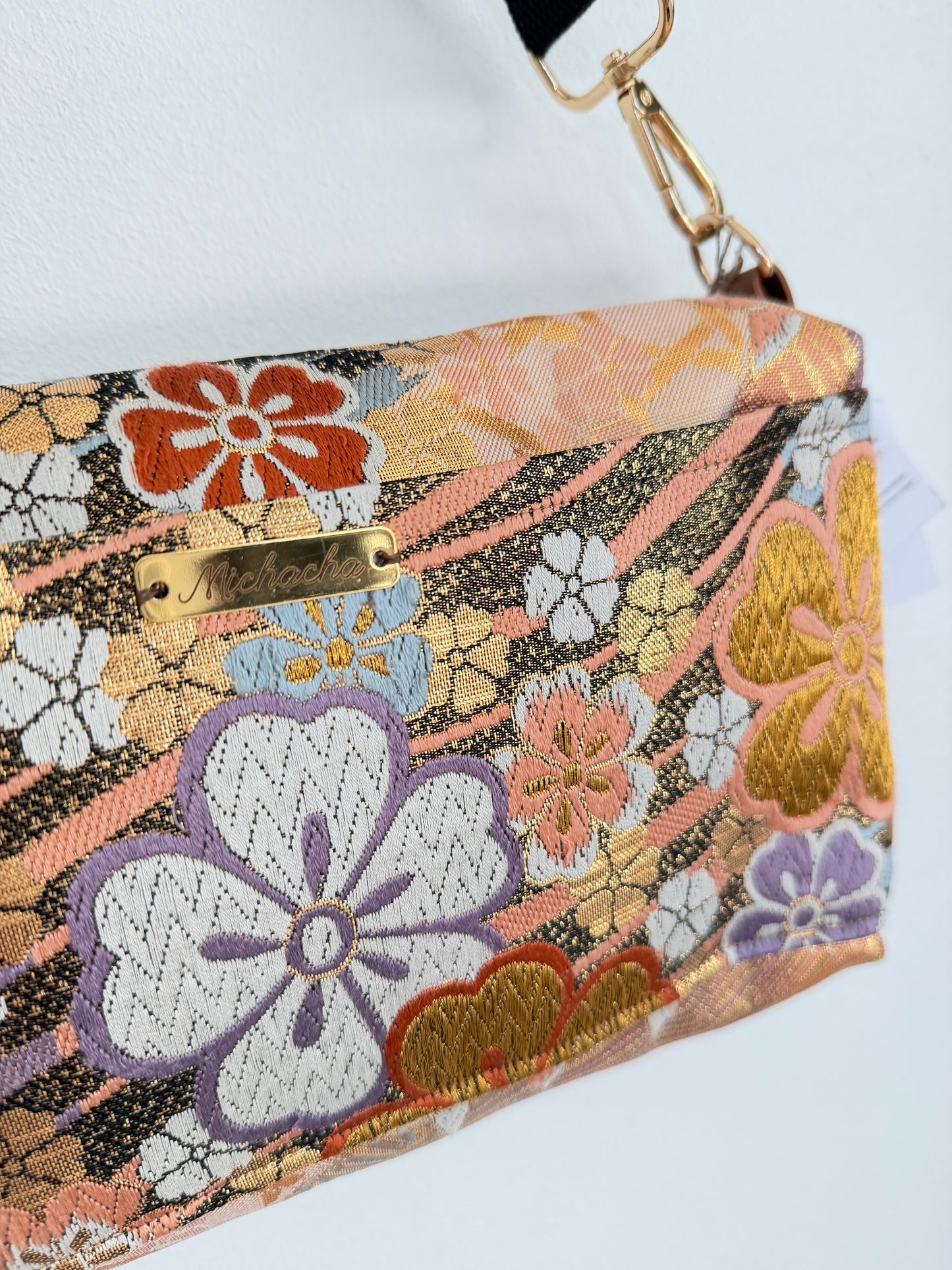 Obi shoulder bag (Kinono Upcycle ) 15